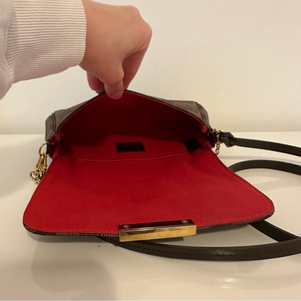 LOUIS VUITTON
Damier Ebene Coated Canvas Shoulder Bag - Picture 10 of 10